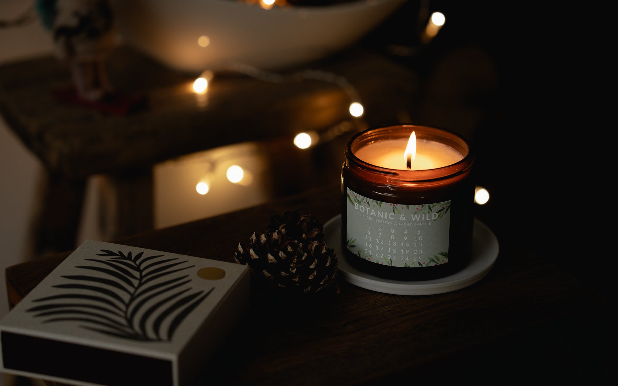 Welcoming our Limited Edition FESTIVE ADVENT CANDLE