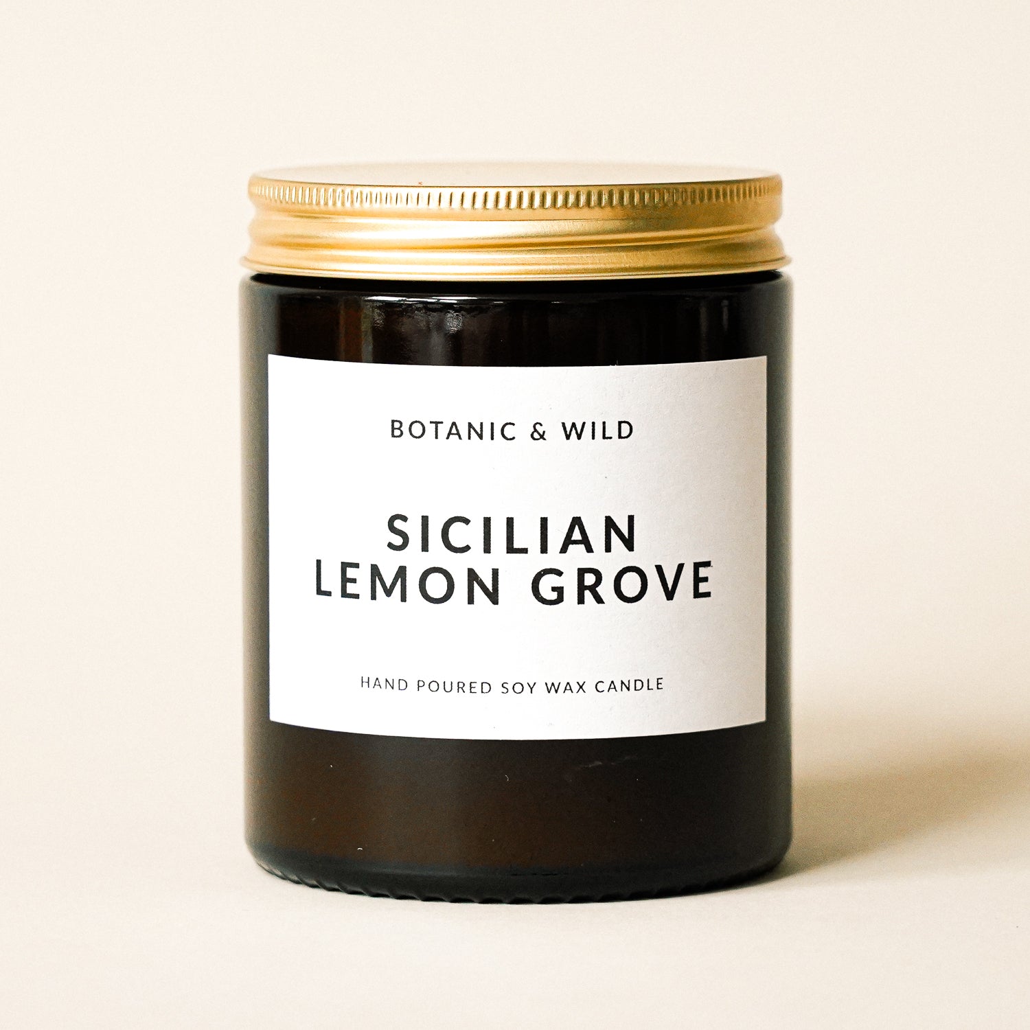 SICILIAN LEMON GROVE Scented Soy Candle