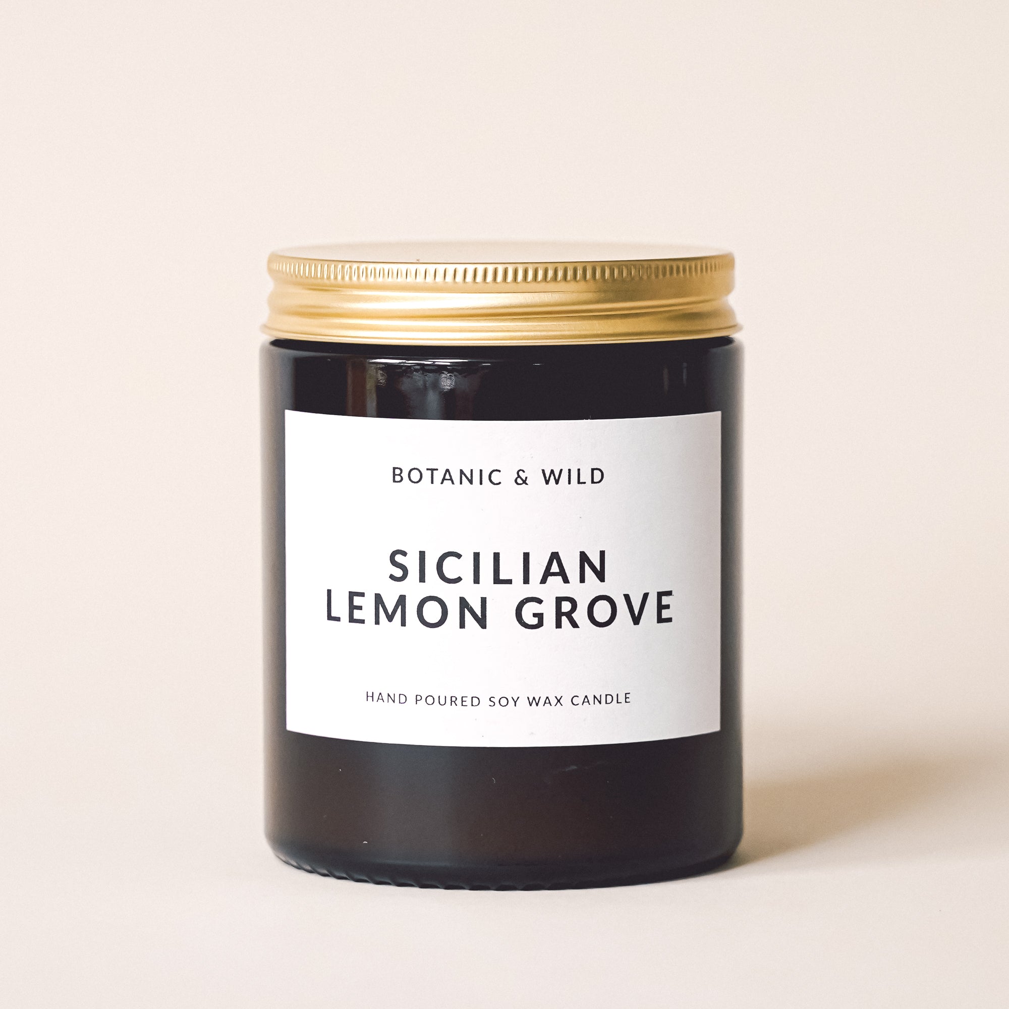 SICILIAN LEMON GROVE Scented Soy Candle