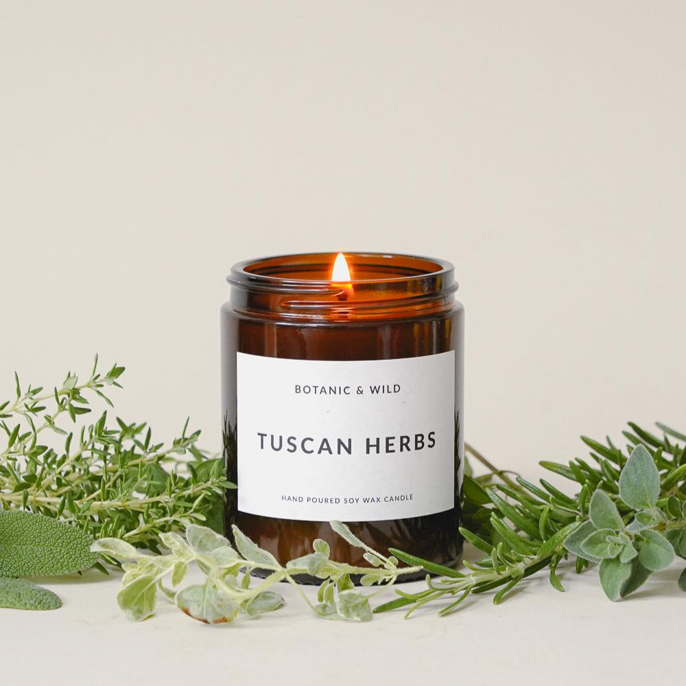 TUSCAN HERBS Scented Soy Candle