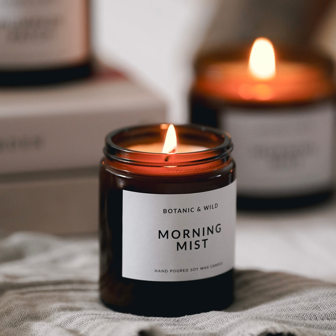 MORNING MIST Scented Soy Candles