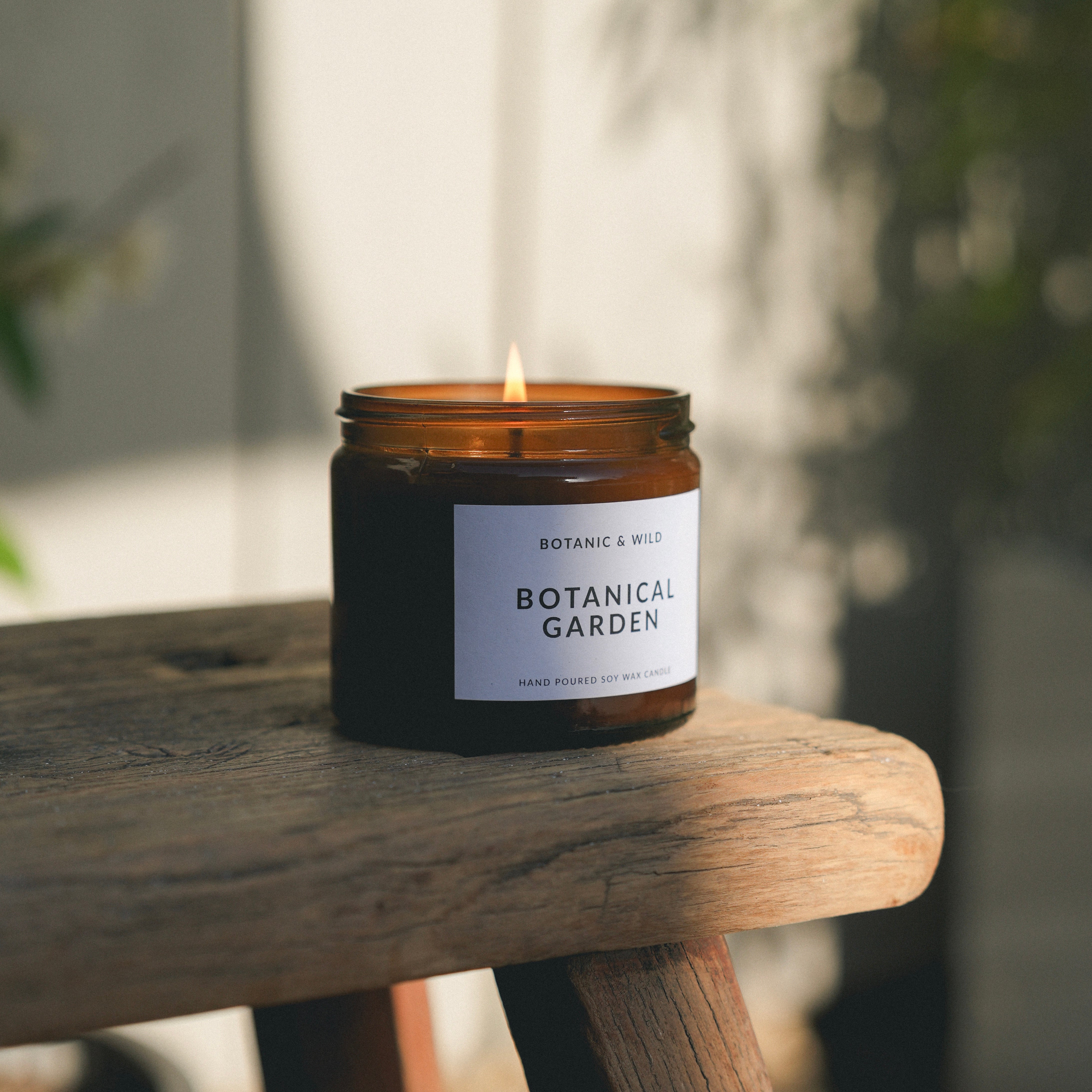 BOTANICAL GARDEN Scented Soy Candles