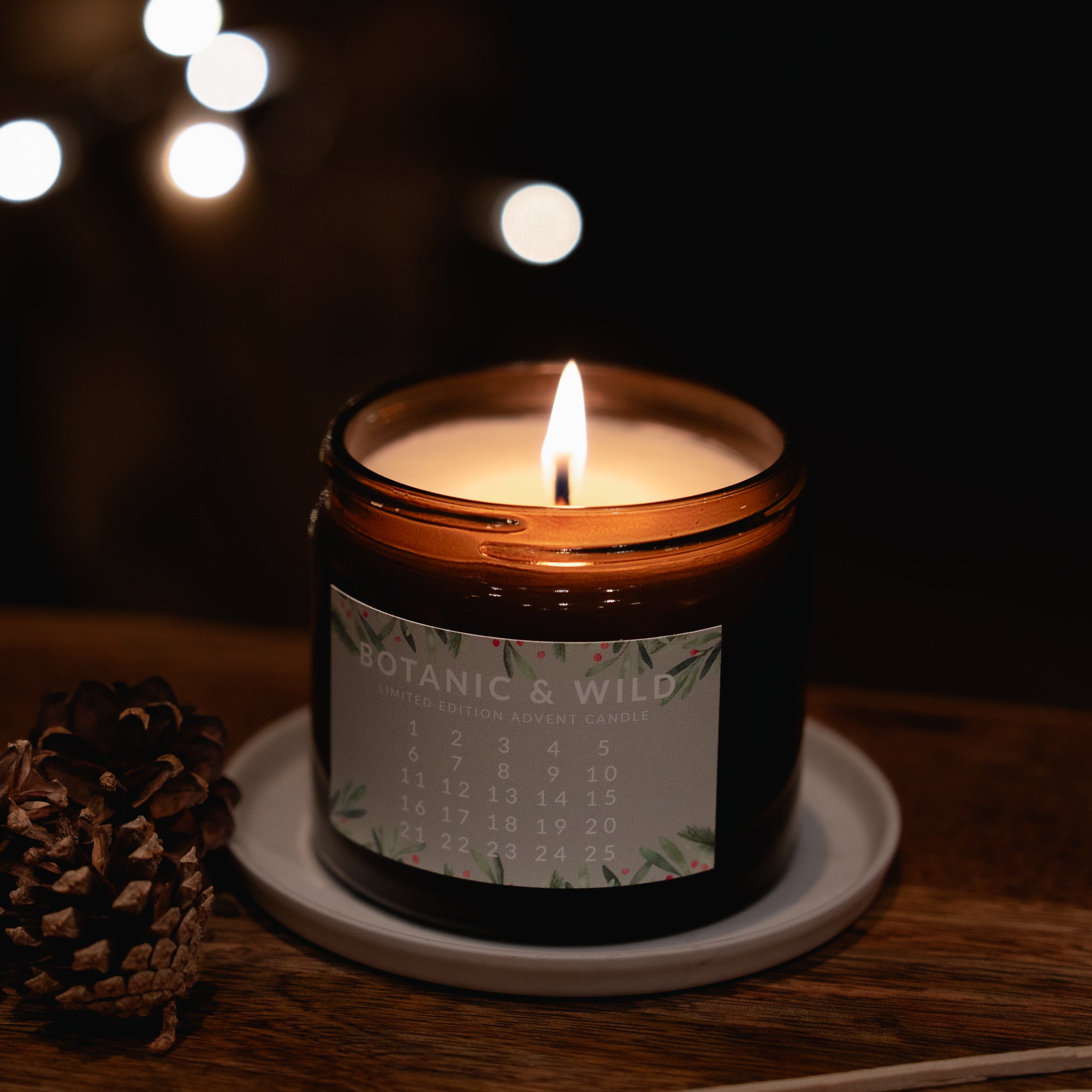 FESTIVE ADVENT CANDLE | Limited Edition