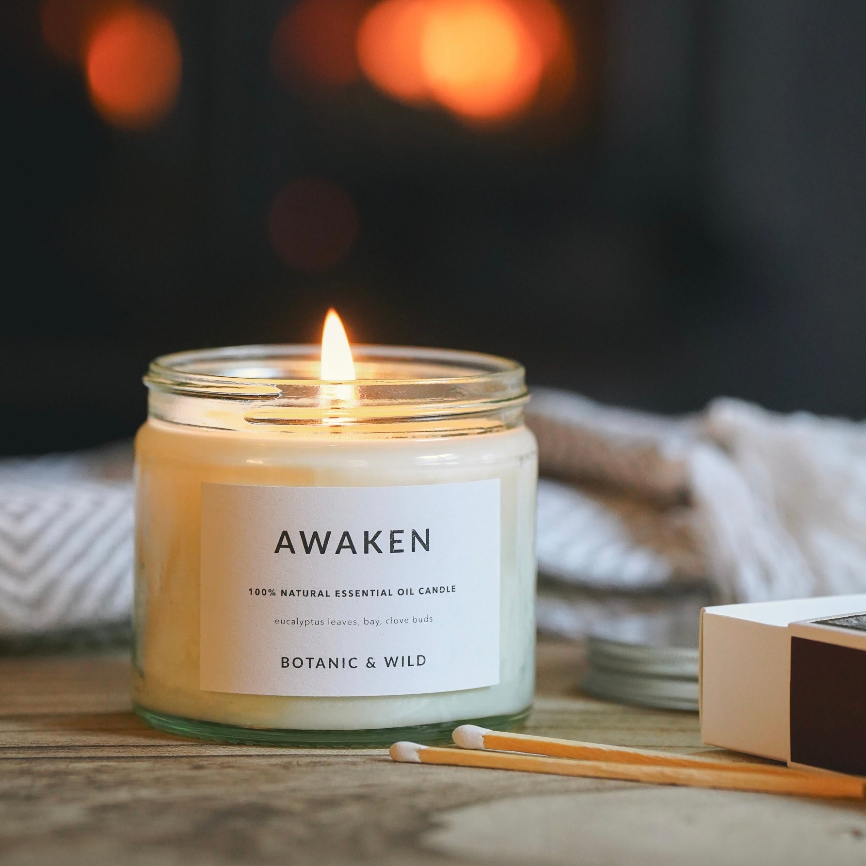 AWAKEN Essential Oil Soy Candles