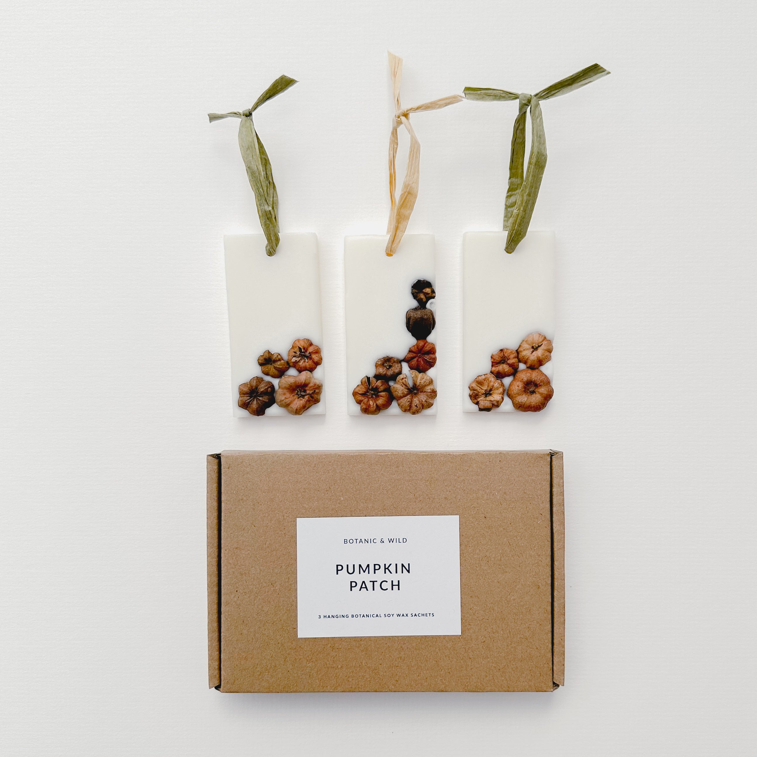 PUMPKIN PATCH Hanging Botanical Wax Sachets